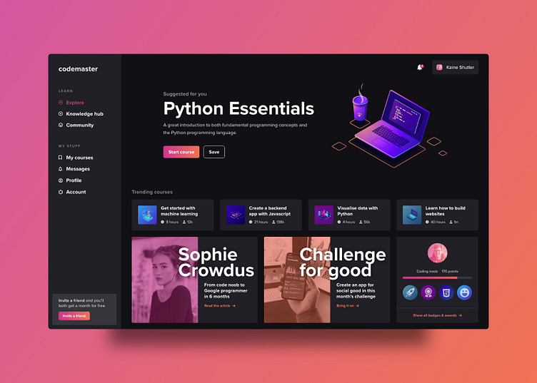 CodeAcademy LMS project thumbnail